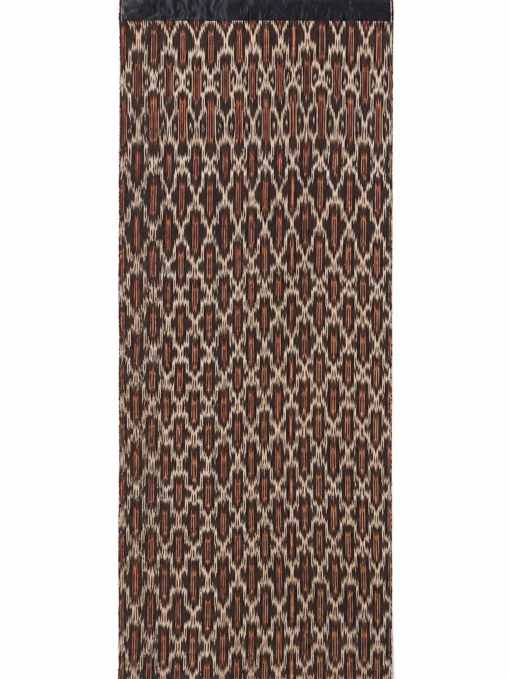 Handwoven Ikat Textile Wall Hanging Luxe Tribal Modern Art Upholstery #0530269